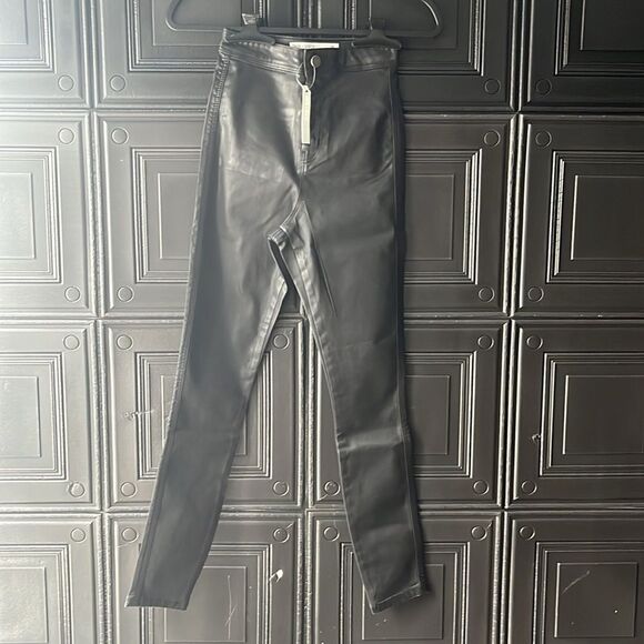 Asos black waxed denim - Picture 1 of 2
